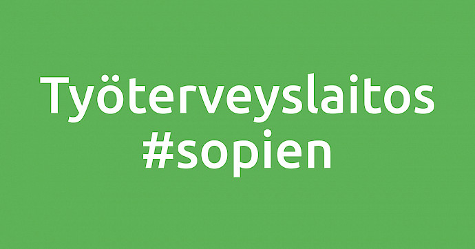 Neuvottelut | Työterveyslaitoksen henkilöstölle on syntynyt neuvottelutulos